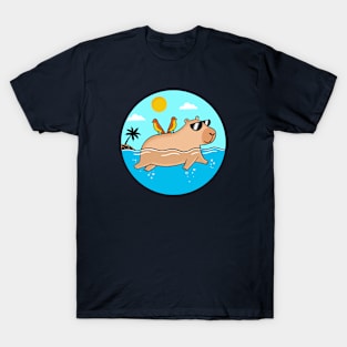 Capybara Vacations T-Shirt